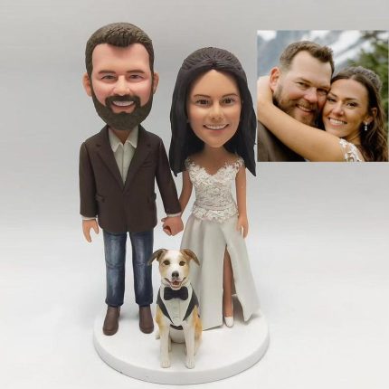 Personalized Couple Wedding Bobblehead