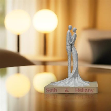 Custom Name Couple Home Decor Figurine